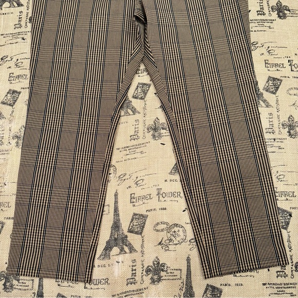 A New Day  Plaid High-Rise Fitted Hip & Thigh Stretch Skinny Ankle Pant - Picture 5 of 16